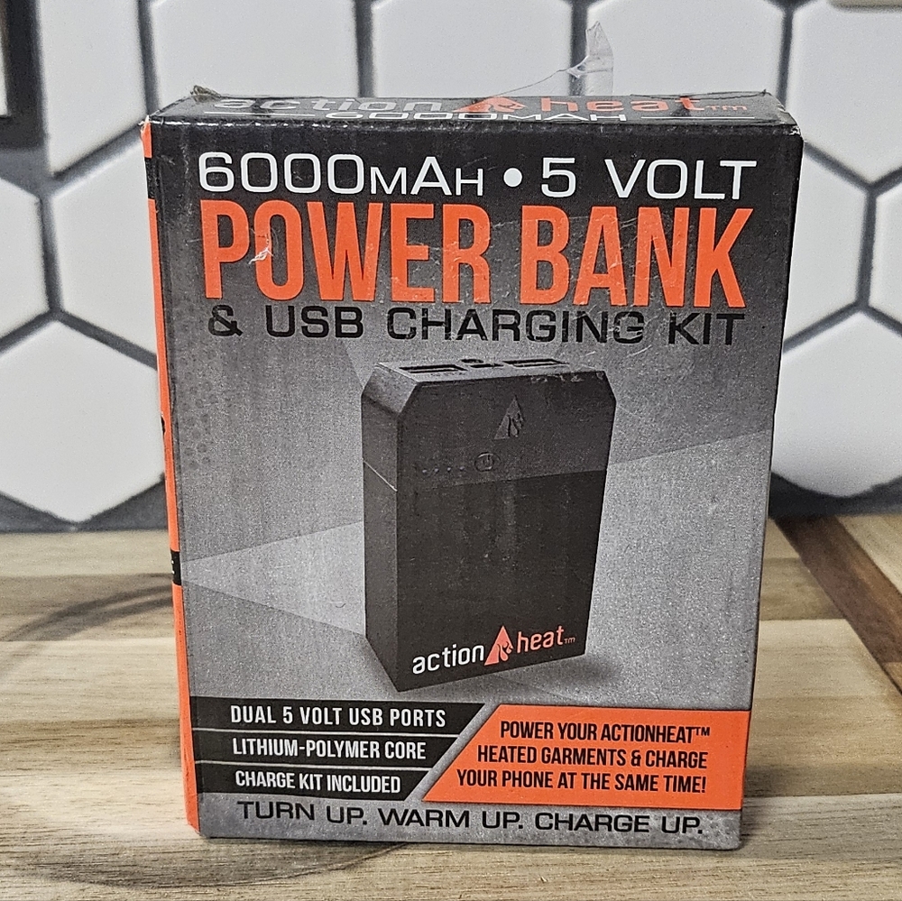 ActionHeat Power Bank USB Charging Kit